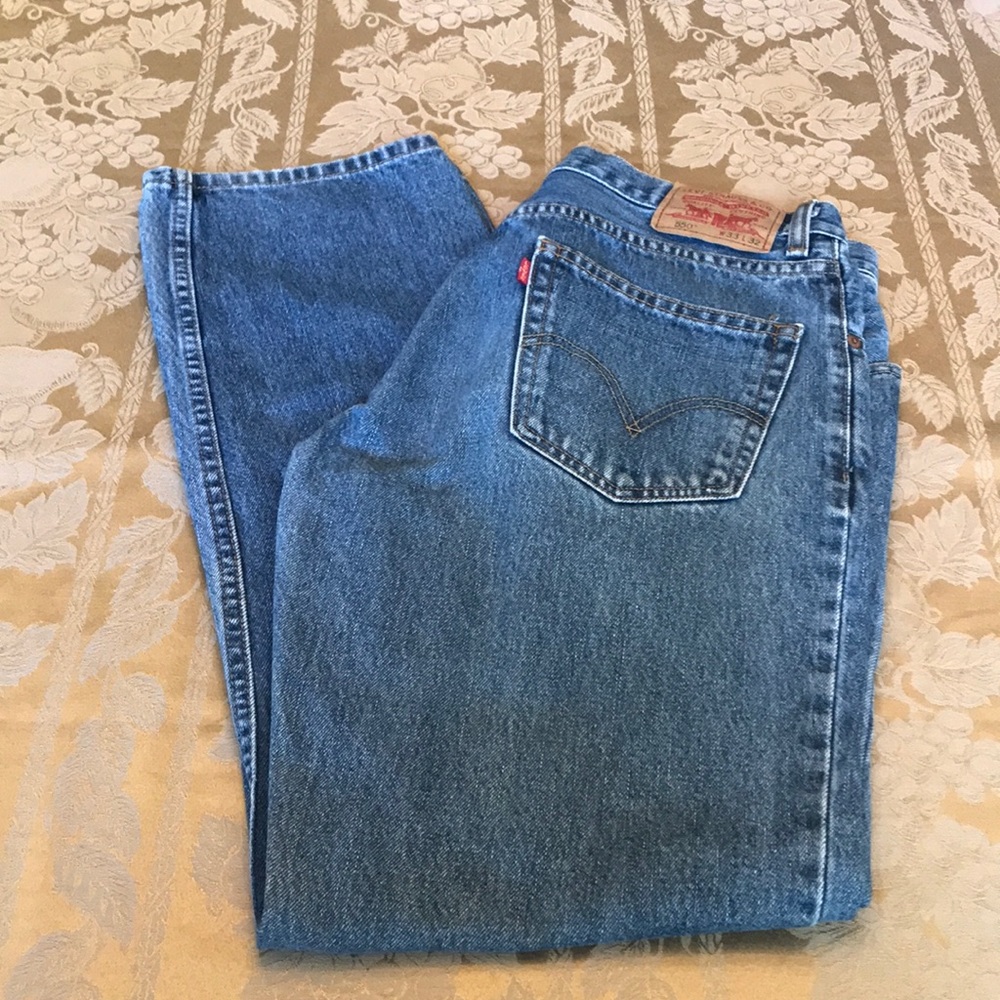 Levi Strauss Men’s 550 Relaxed Fit Jeans - 33/32